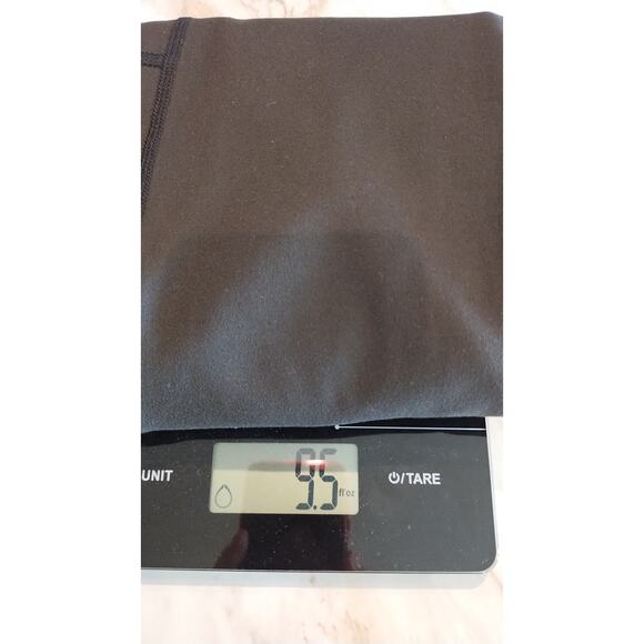 Women compressive Pockets Leggings Wide Flat Waistband Black Size 2XL - Picture 12 of 12